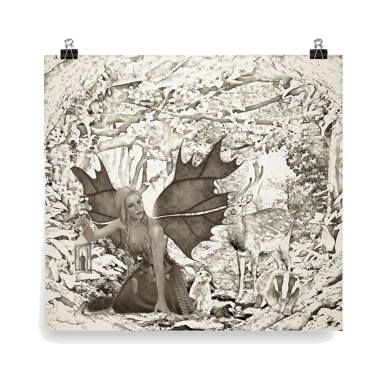 Shades of Autumn Fairy Art Collection