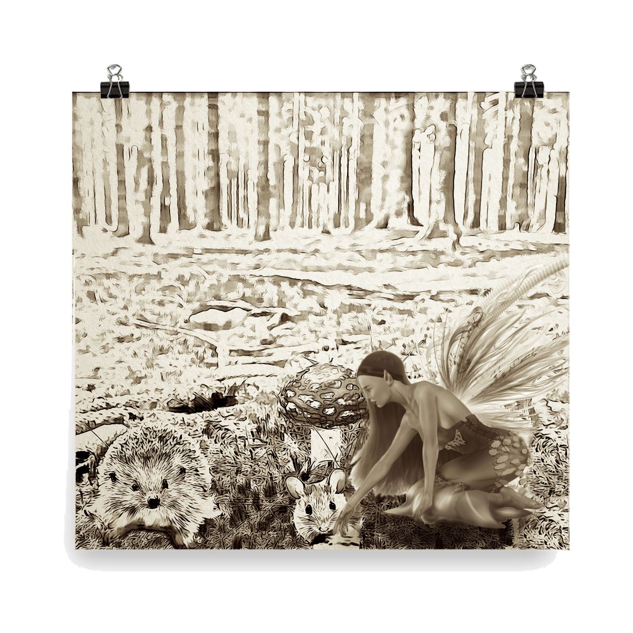 Secrets of Summer Fairy Art Collection