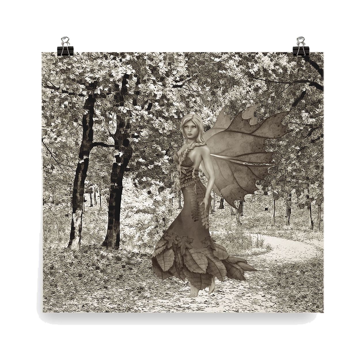 Shades of Autumn Fairy Art Collection
