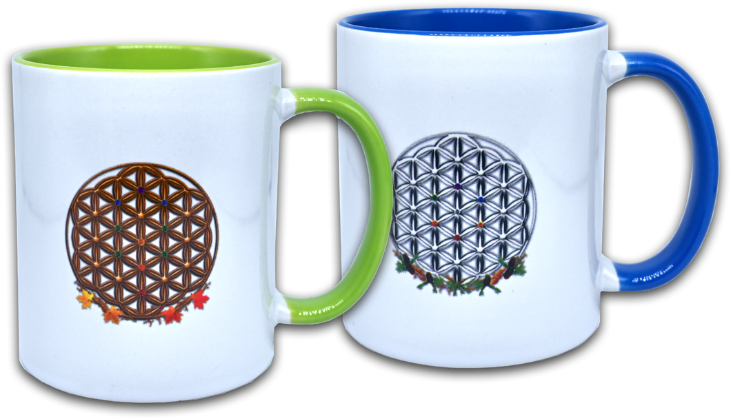 Shades of Autumn & Tales of Winter Ceramic Mugs Bundle