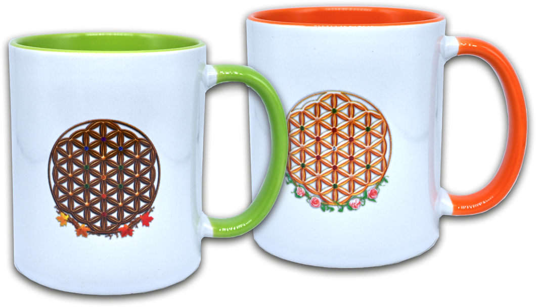 Shades of Autumn & Secrets of Summer Ceramic Mugs Bundle