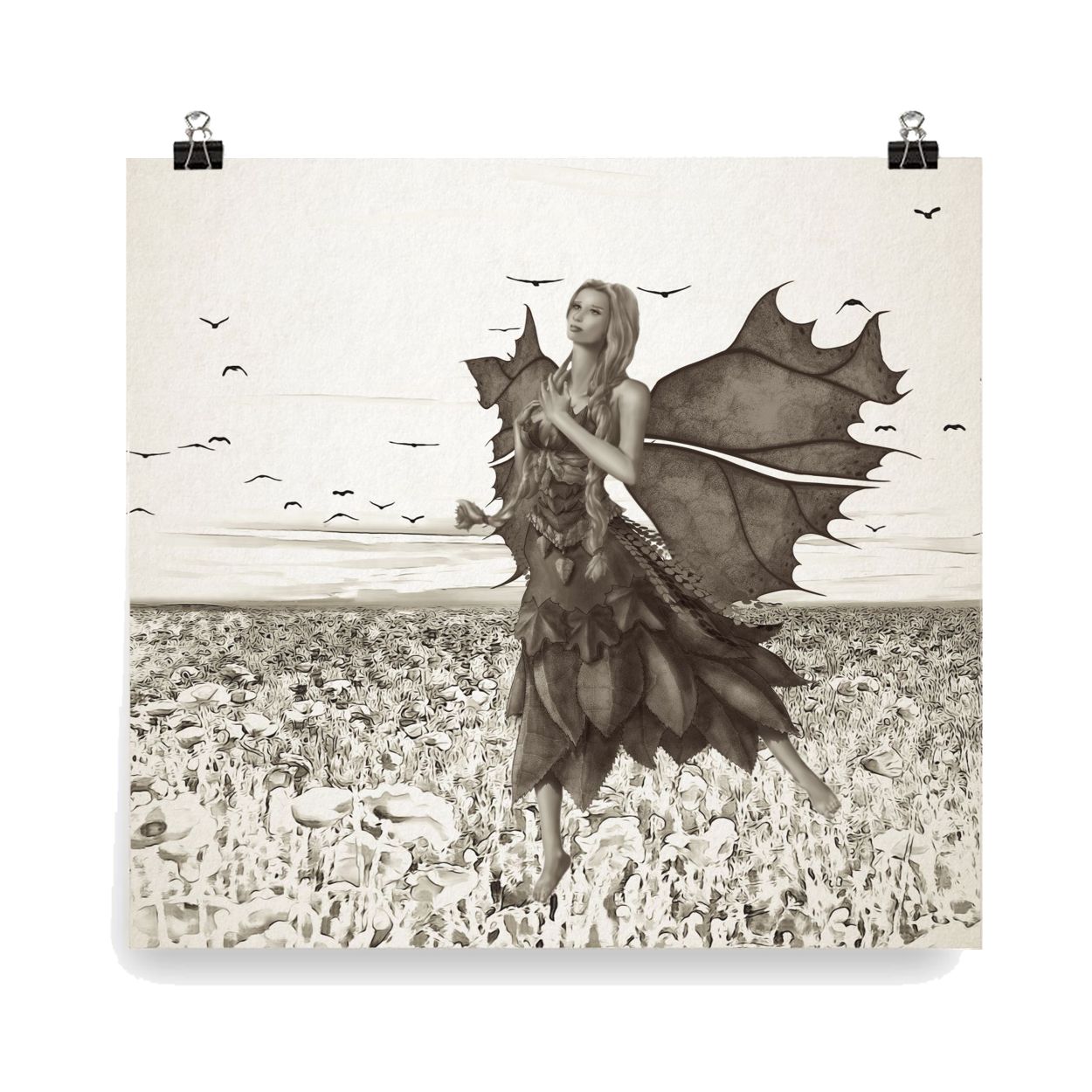Shades of Autumn Fairy Art Collection