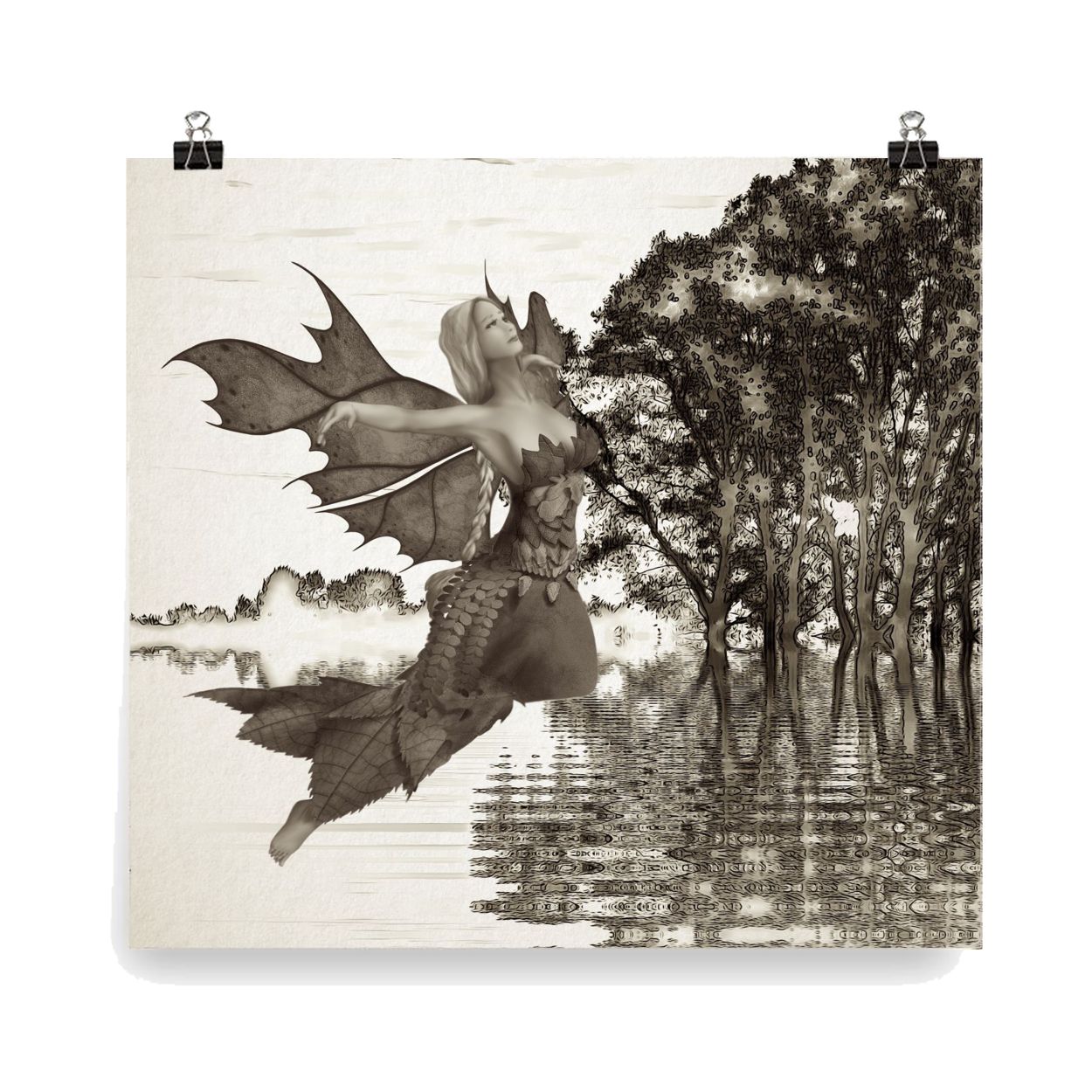 Shades of Autumn Fairy Art Collection