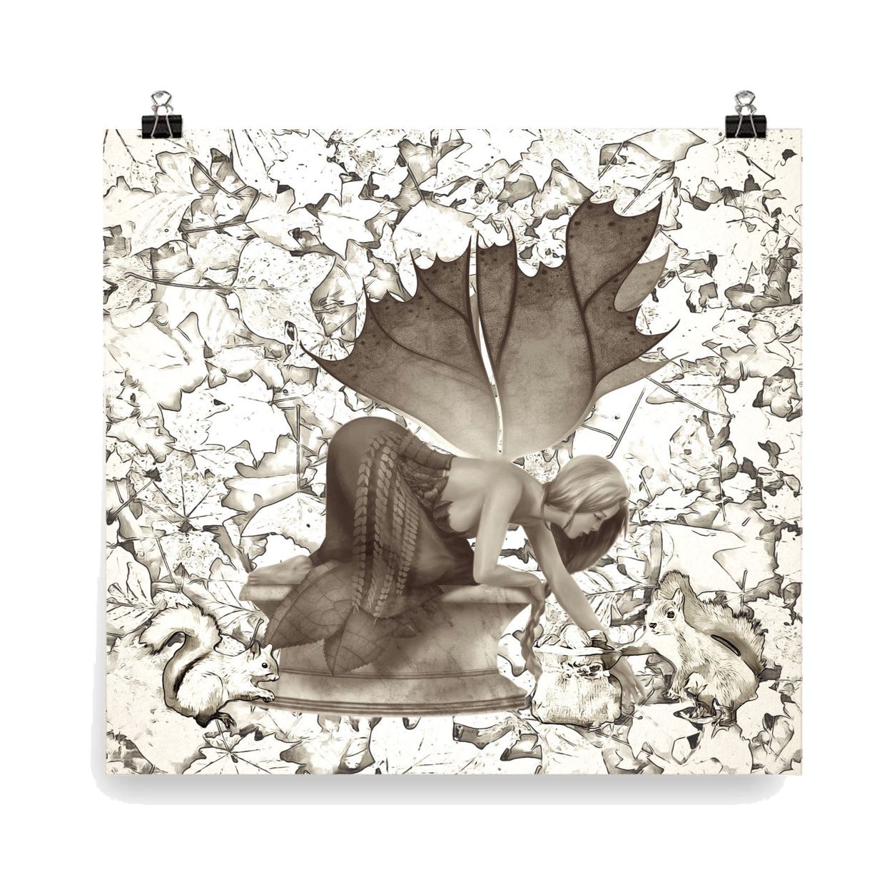 Shades of Autumn Fairy Art Collection