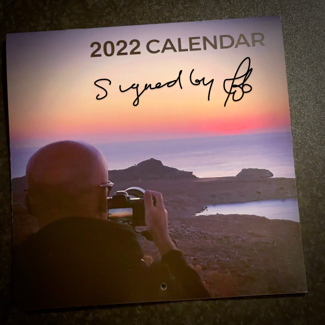 Signed Rob Hulford Calendar 2022