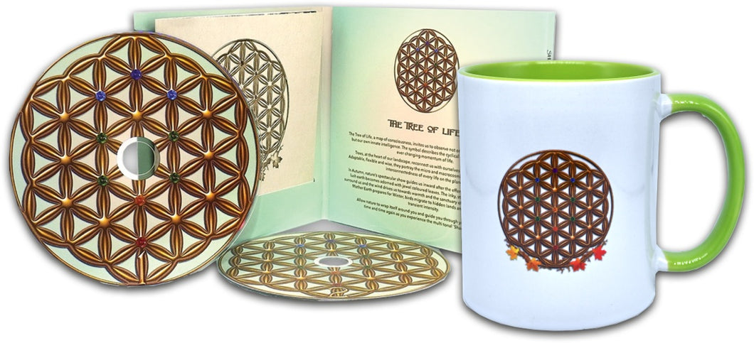 Shades of Autumn Ceramic Mug & Double CD Bundle